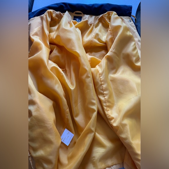 Vintage Thunder Bay Yellow Windbreaker Jacket Size 9/10 - Picture 8 of 16